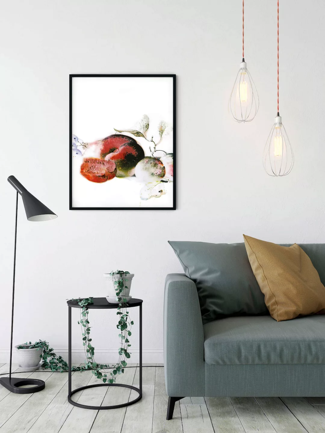Komar Wandbild "Dessert Fruité", (1 St.), Deutsches Premium-Poster Fotopapi günstig online kaufen