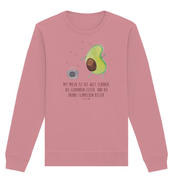 Mr. & Mrs. Panda Longpullover Größe XS Avocado Tanzen - Canyon Pink - Gesch günstig online kaufen