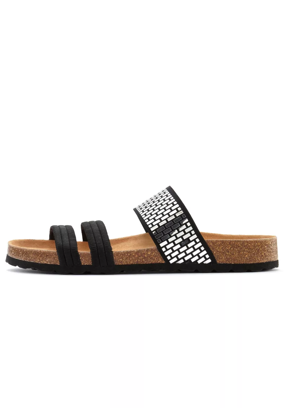 LASCANA Pantolette "Mule, Sandale, offener Schuh,", mit Komfortkorkfußbett günstig online kaufen