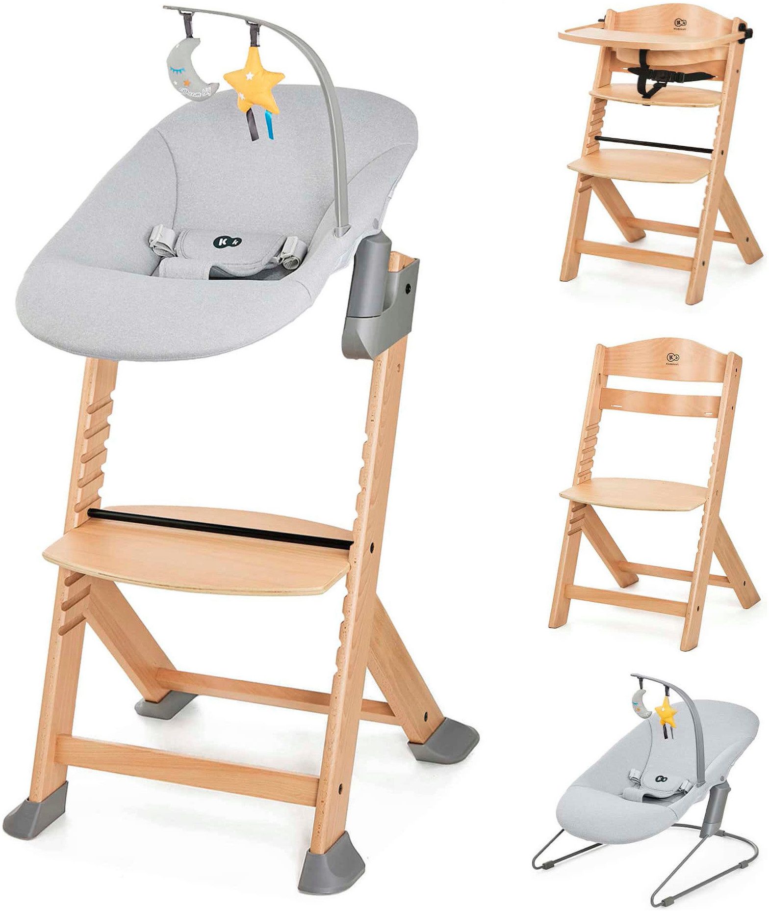 Kinderkraft Kombihochstuhl Set: Kinderstuhl ENOCK + günstig online kaufen