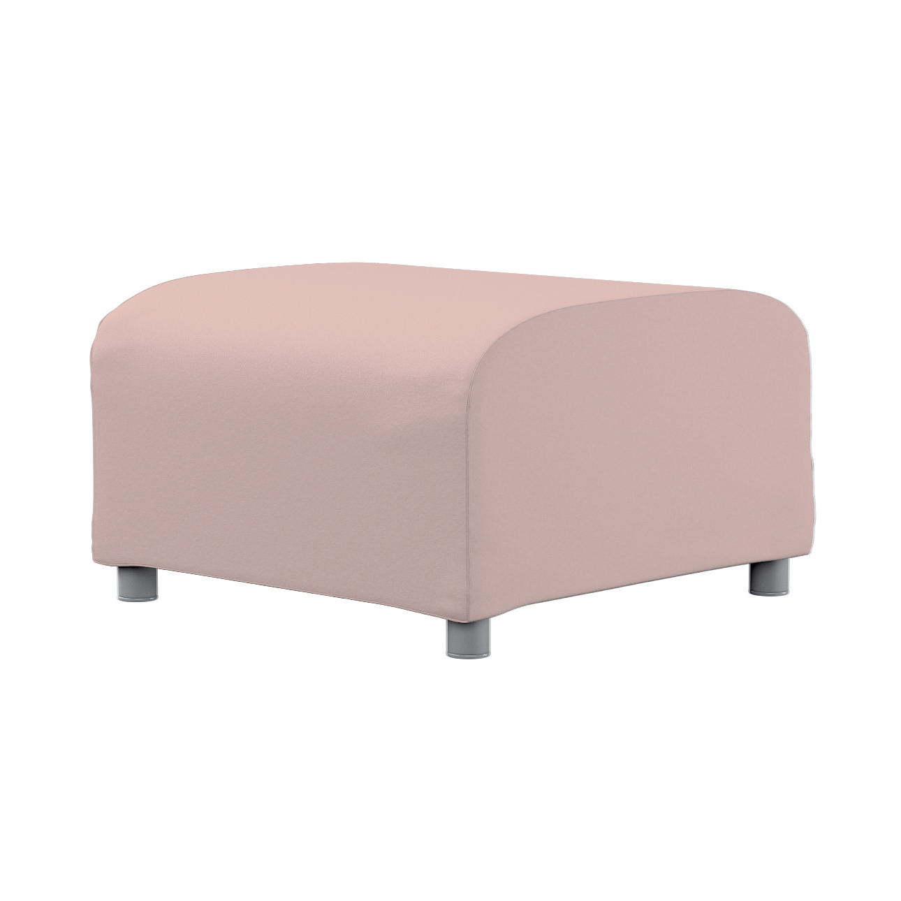 Bezug für Klippan Hocker, rosa, Husse, Klippan Hocker, Bouclé (702-84) günstig online kaufen