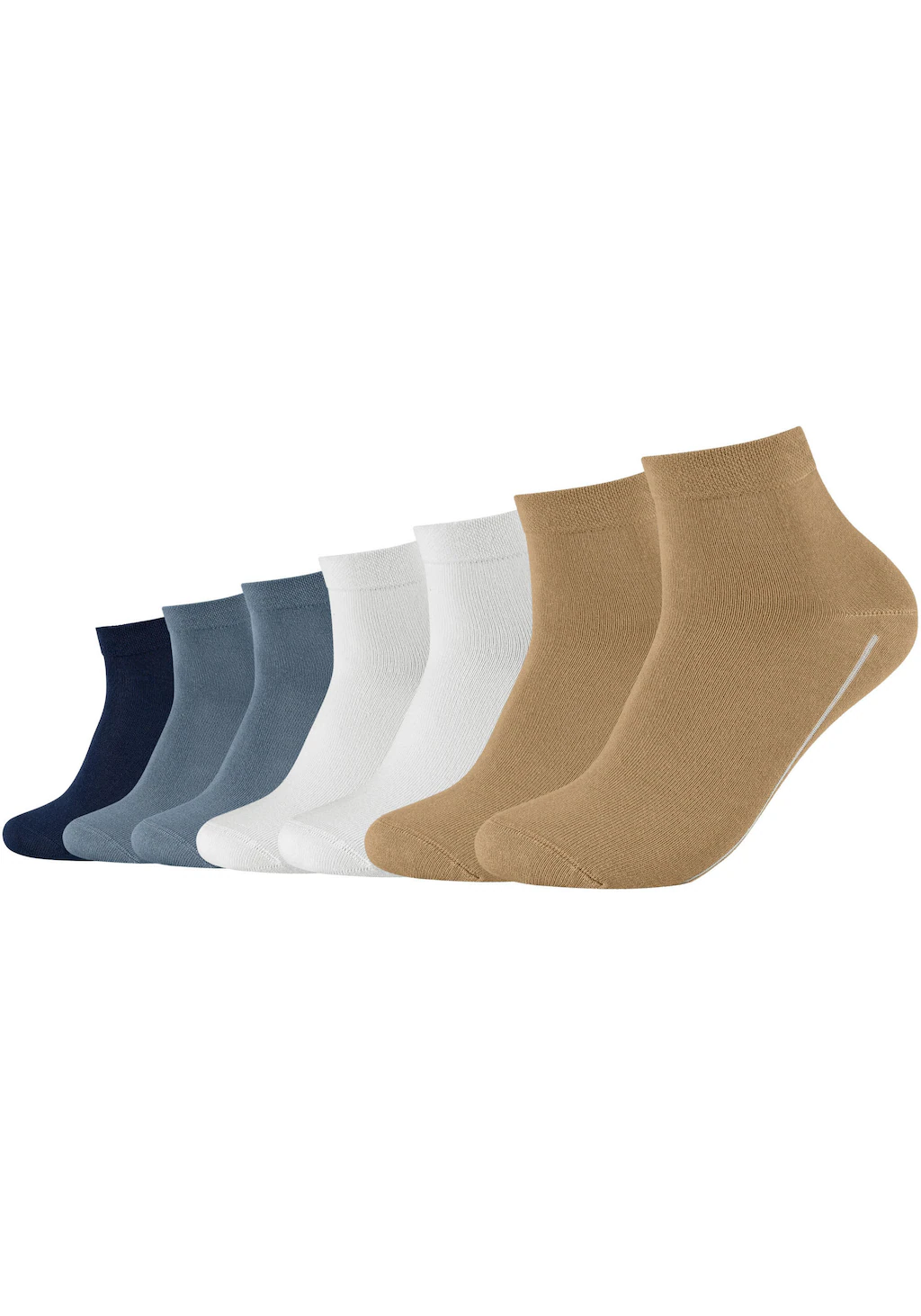 Camano Kurzsocken "ca-soft", (7 Paar), mit hohem Baumwollanteil günstig online kaufen