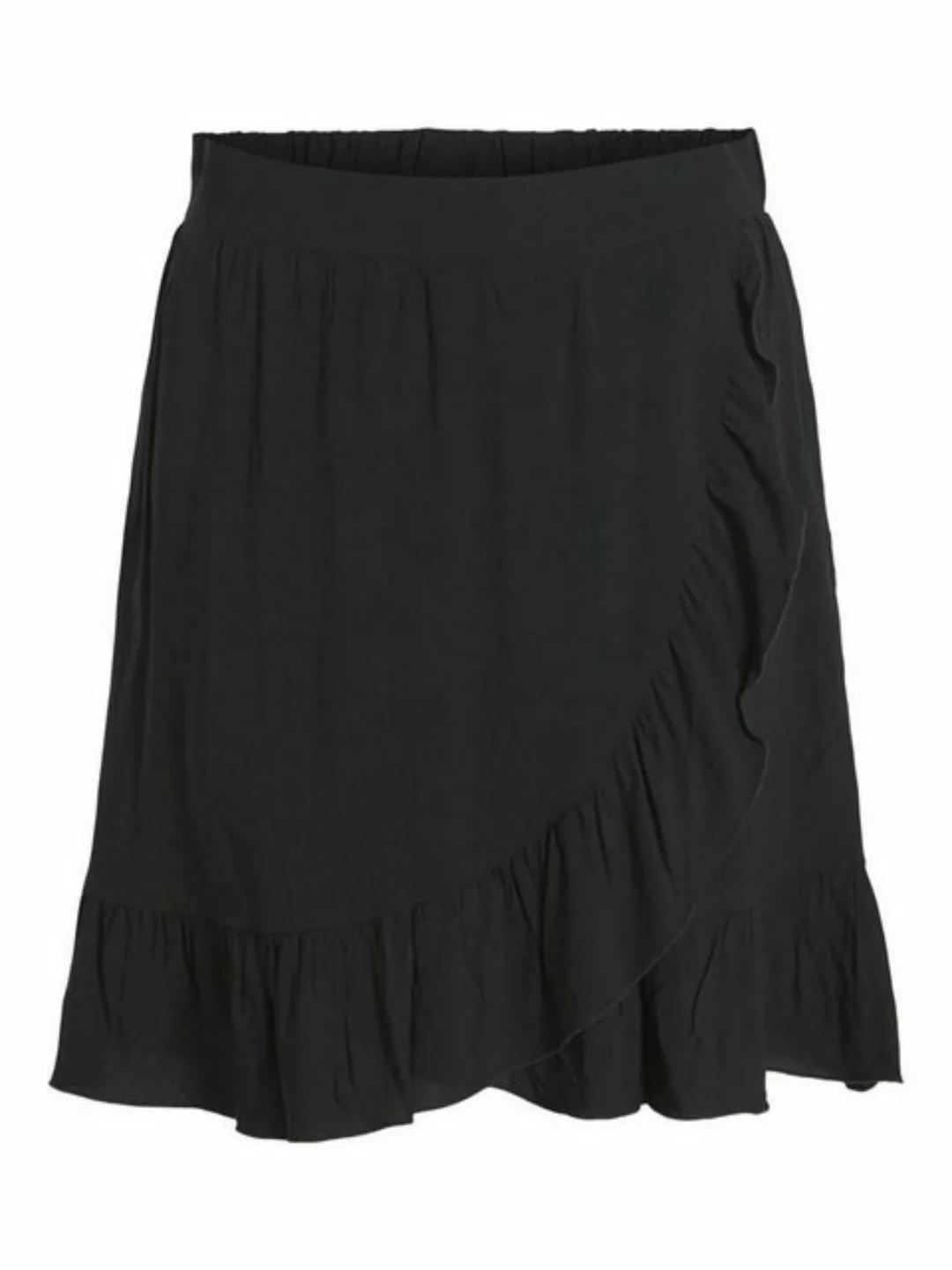 Vila Wickelrock Damen Minirock VIPAYA WRAP (1-tlg) günstig online kaufen