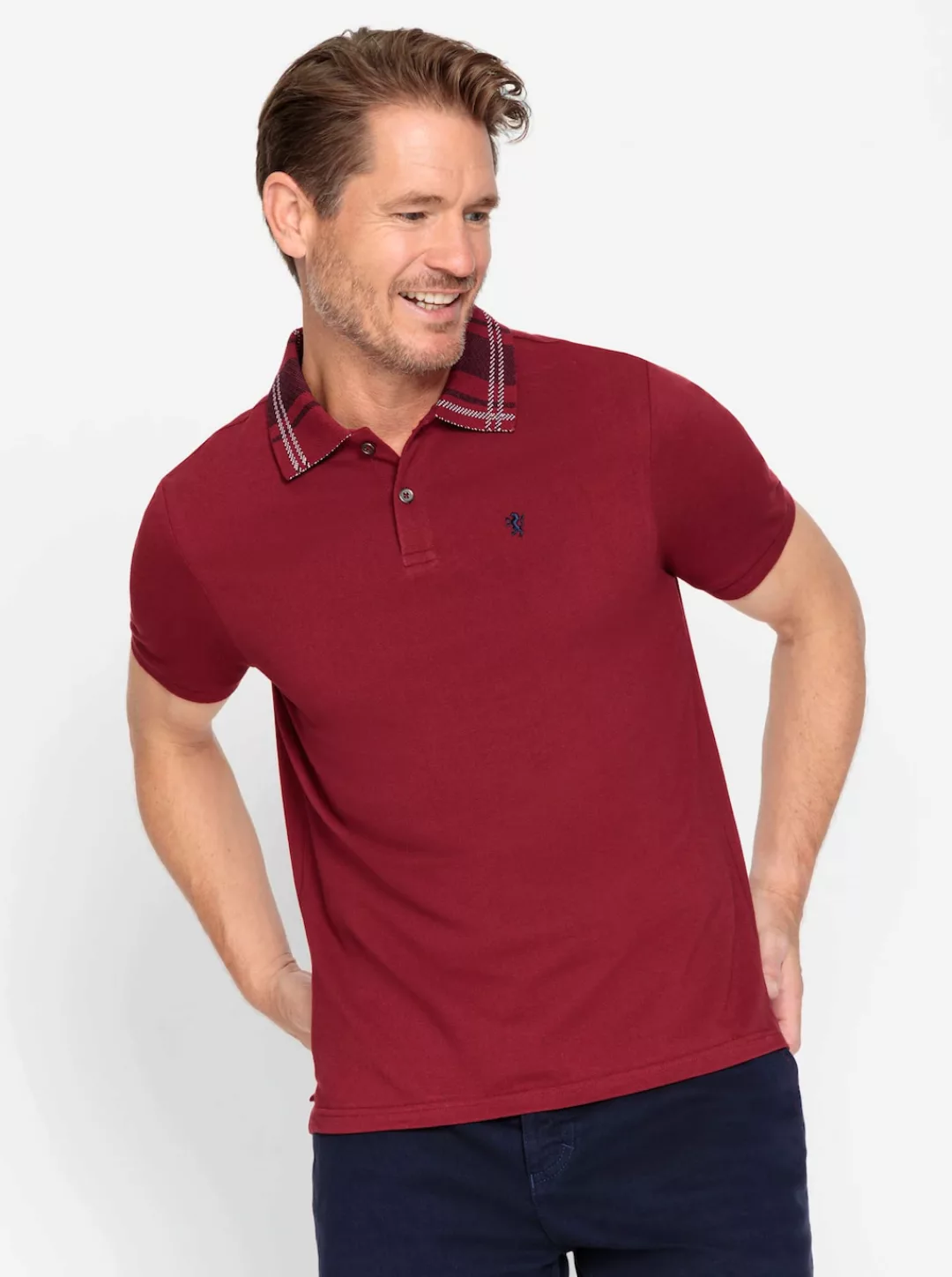 Marco Donati Poloshirt "Kurzarm-Poloshirt" günstig online kaufen