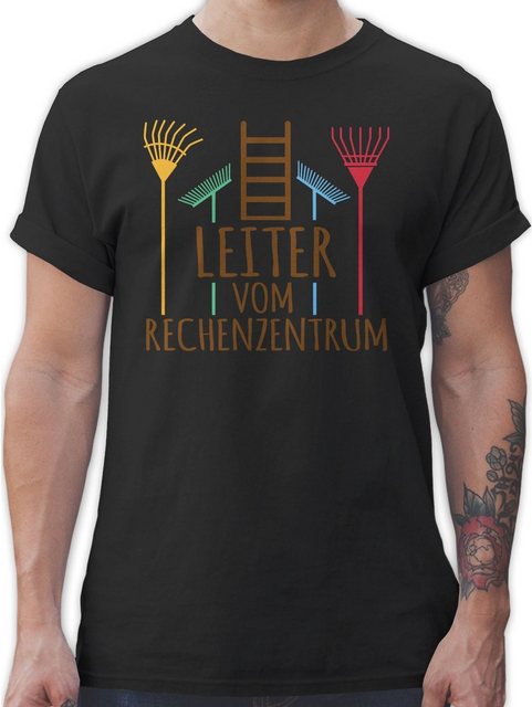 Shirtracer T-Shirt Leiter vom Rechenzentrum dunkel Herren & Männer Geschenk günstig online kaufen