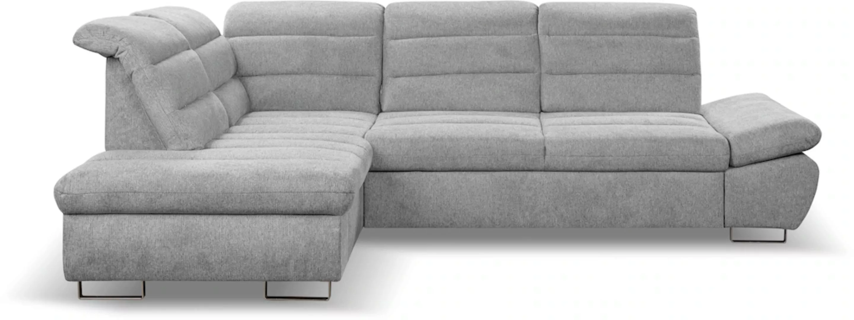 WERK2 Ecksofa »Roma L-Form«, Sofa mit Schlaffunktion, Sitztiefenverstellung günstig online kaufen