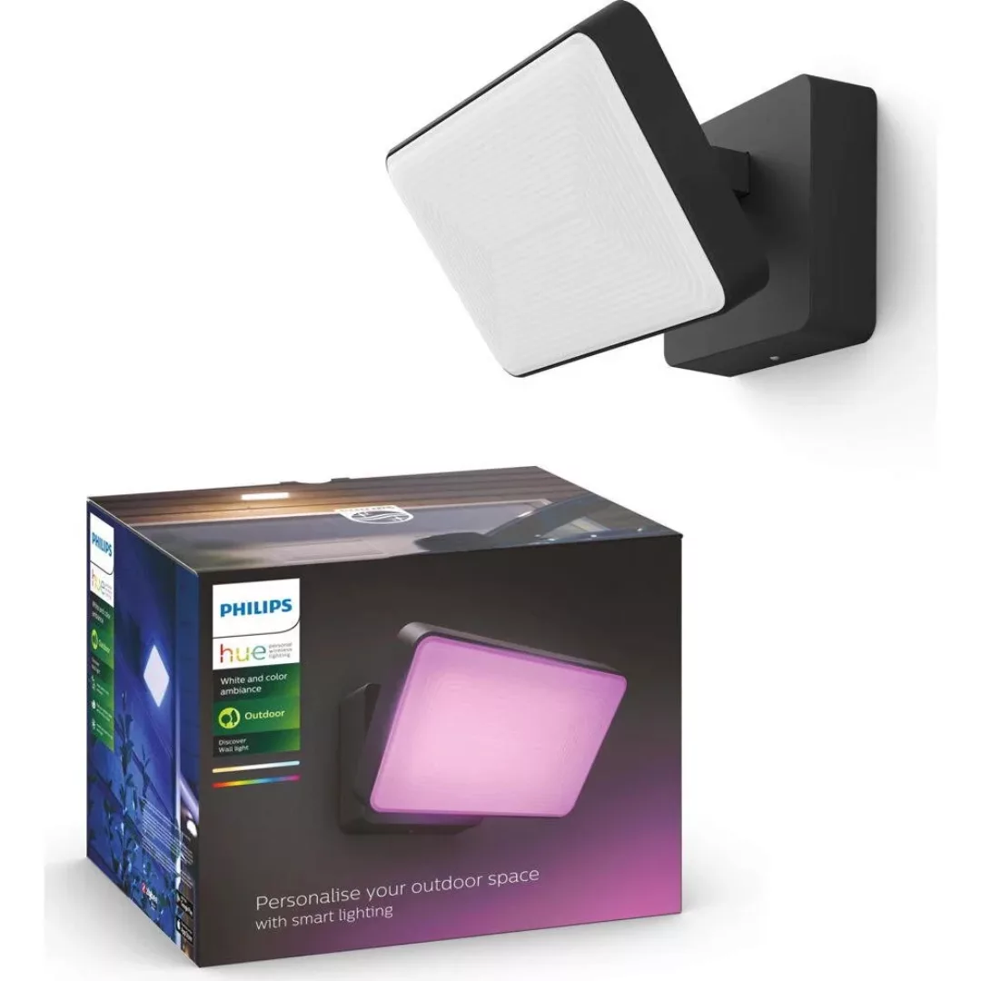 Philips Hue White+Color Discover LED-Außenstrahler günstig online kaufen