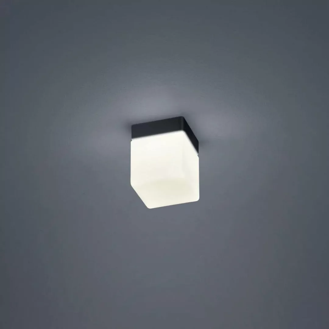Helestra Keto LED-Deckenleuchte, Würfel, schwarz günstig online kaufen
