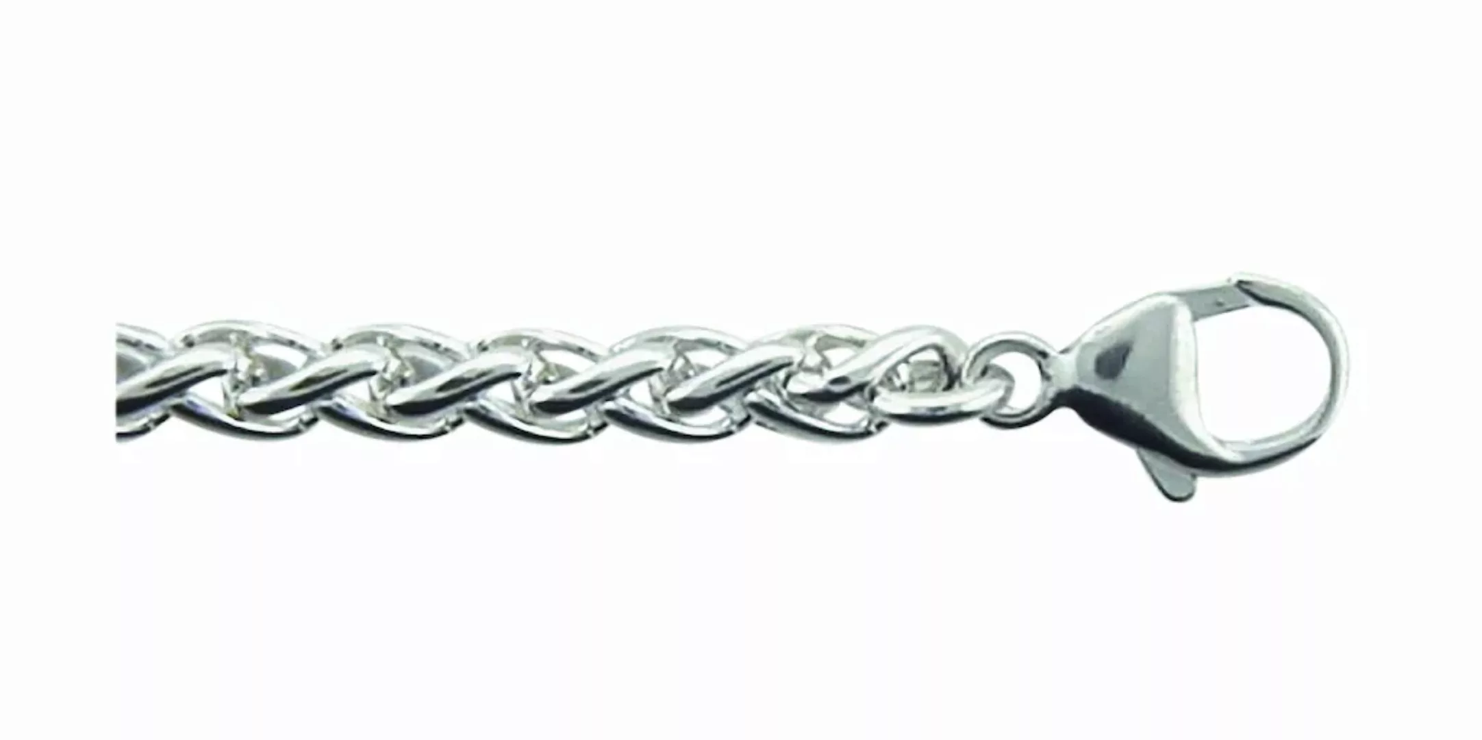 Adelia´s Silberarmband "Damen Silberschmuck 925 Silber Zopf Armband 19 cm", günstig online kaufen