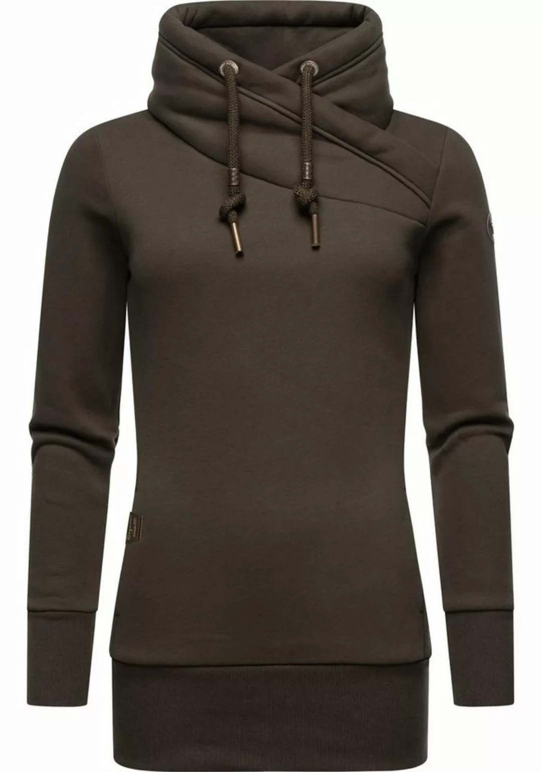 Ragwear Sweatshirt "Neska", modischer Longsleeve Pullover mit hohem Kragen günstig online kaufen