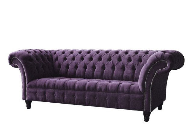 JVmoebel Chesterfield-Sofa Chesterfield Design Luxus Polster Sofa Couch Sit günstig online kaufen