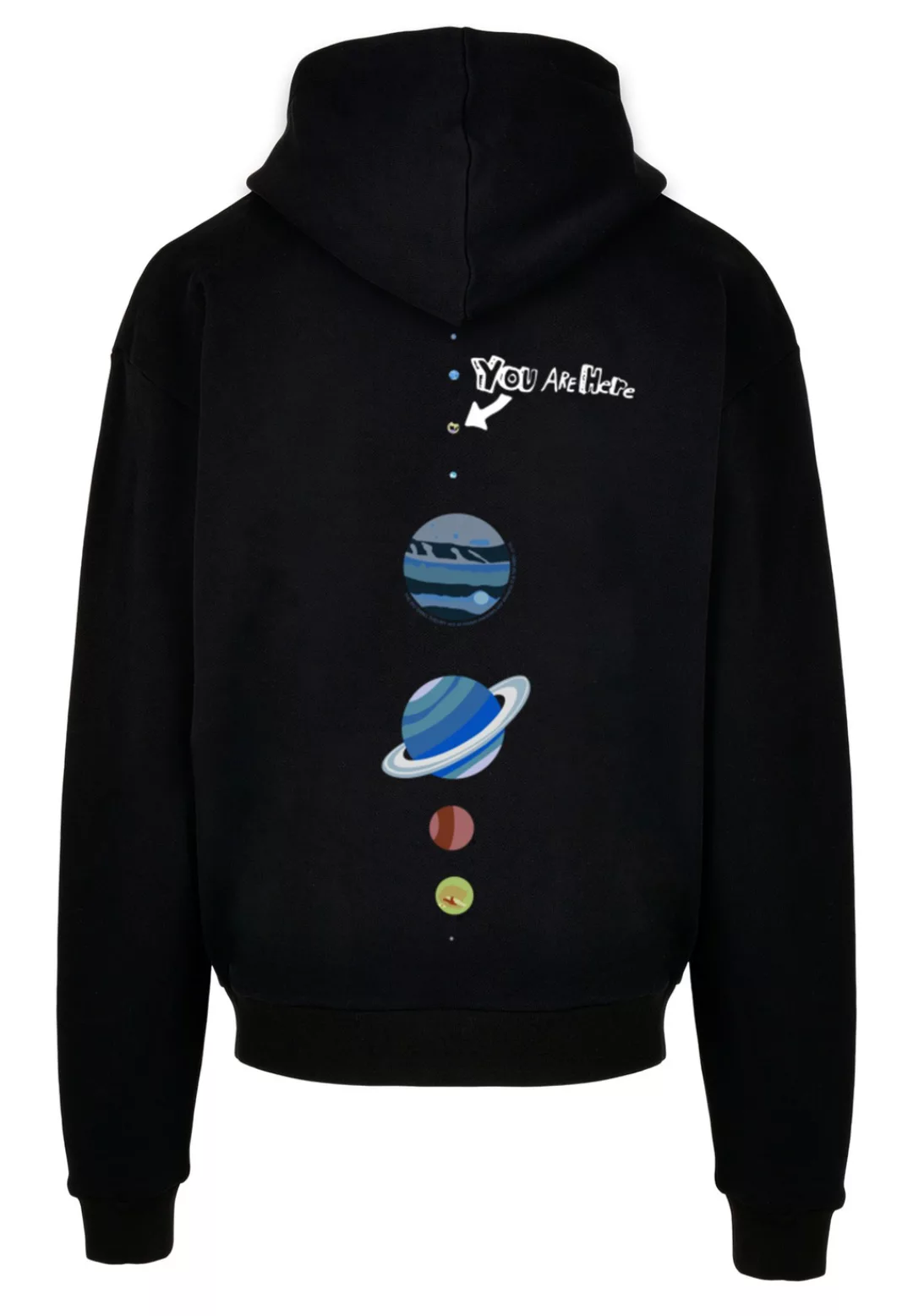 F4NT4STIC Kapuzenpullover "Big Bang Theory You Are Here", Print günstig online kaufen