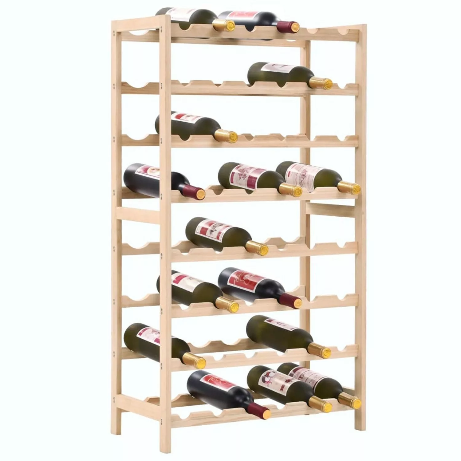 Weinregal Zedernholz 57,5 X 28 X 102 Cm günstig online kaufen