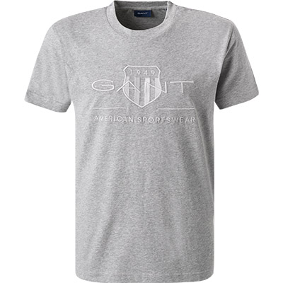 Gant T-Shirt Herren T-Shirt - REG TONAL SHIELD T-SHIRT günstig online kaufen