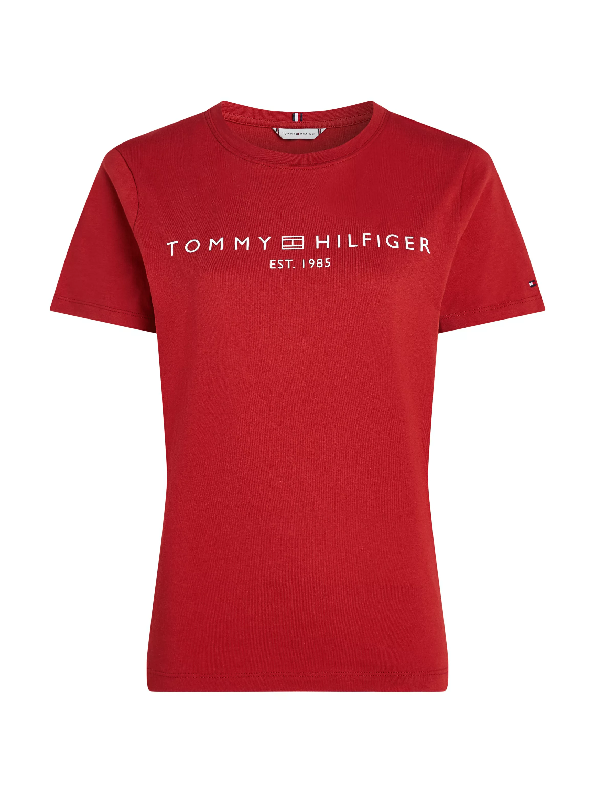 Tommy Hilfiger T-Shirt REG CORP LOGO C-NK SS mit Tommy Hilfiger Logoschrift günstig online kaufen