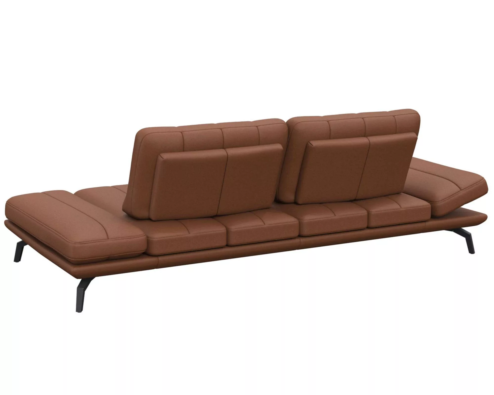 FLEXLUX 3-Sitzer »Tropea Relaxsofa, Designsofa, Relaxfunktion, TV-Couch,«, günstig online kaufen