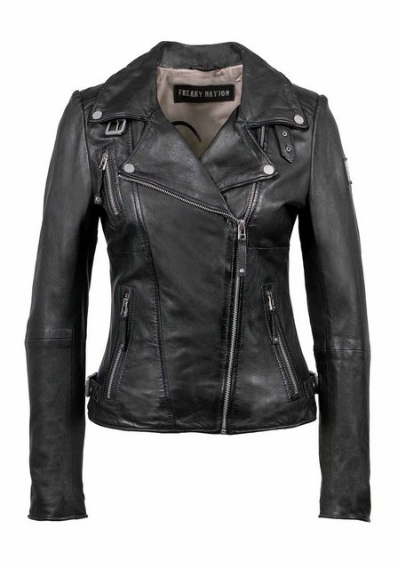 Freaky Nation Lederjacke Biker Princess günstig online kaufen