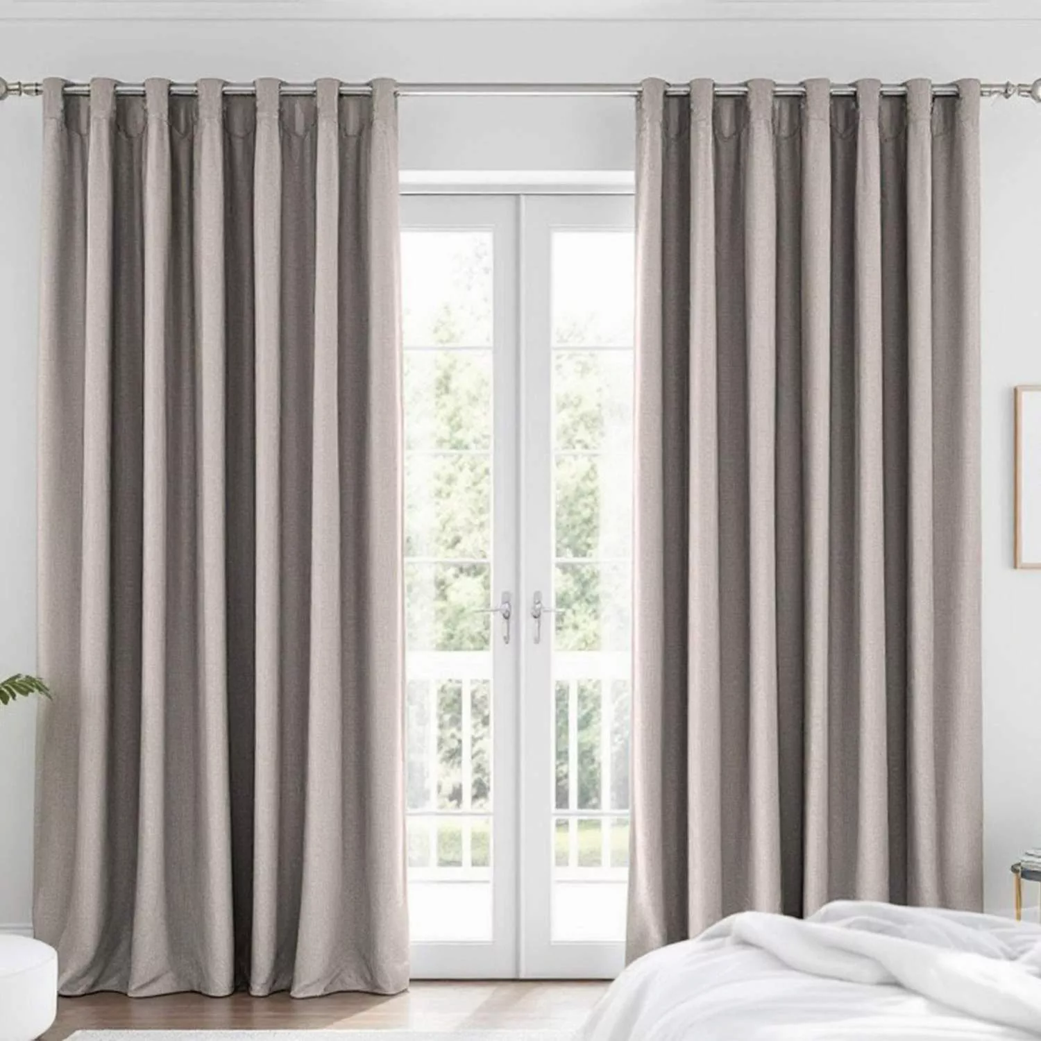 Esprit Vorhang HARP Blickdichter Ösenvorhang, Öse günstig online kaufen