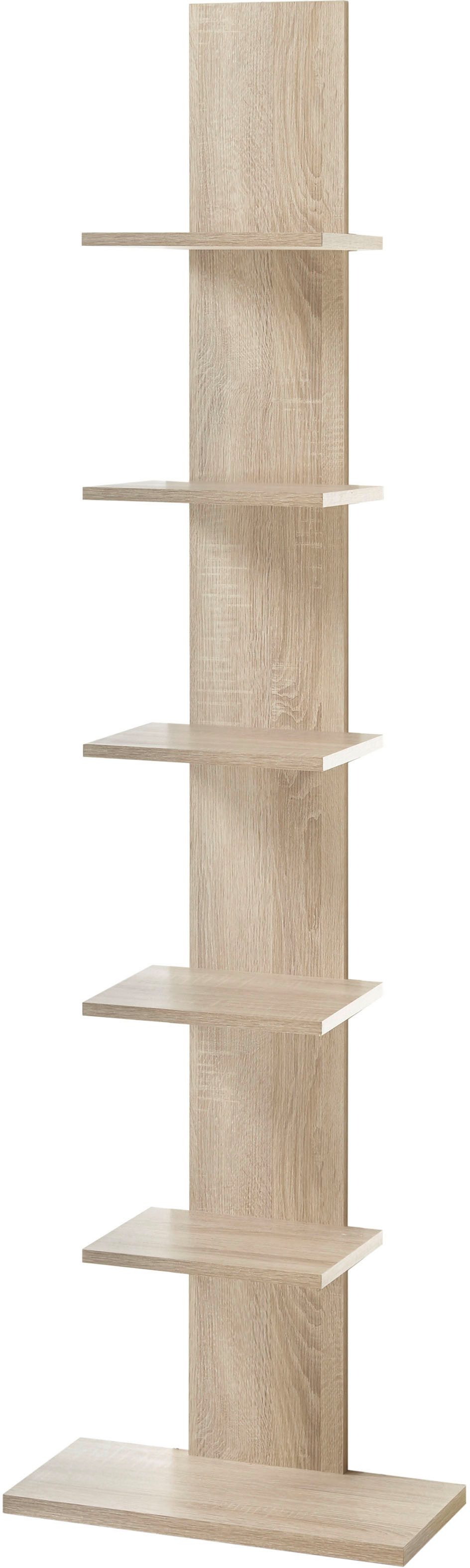 BEGA OFFICE Bücherregal "Wall", mit 6 Abstellflächen, 50x180 cm günstig online kaufen
