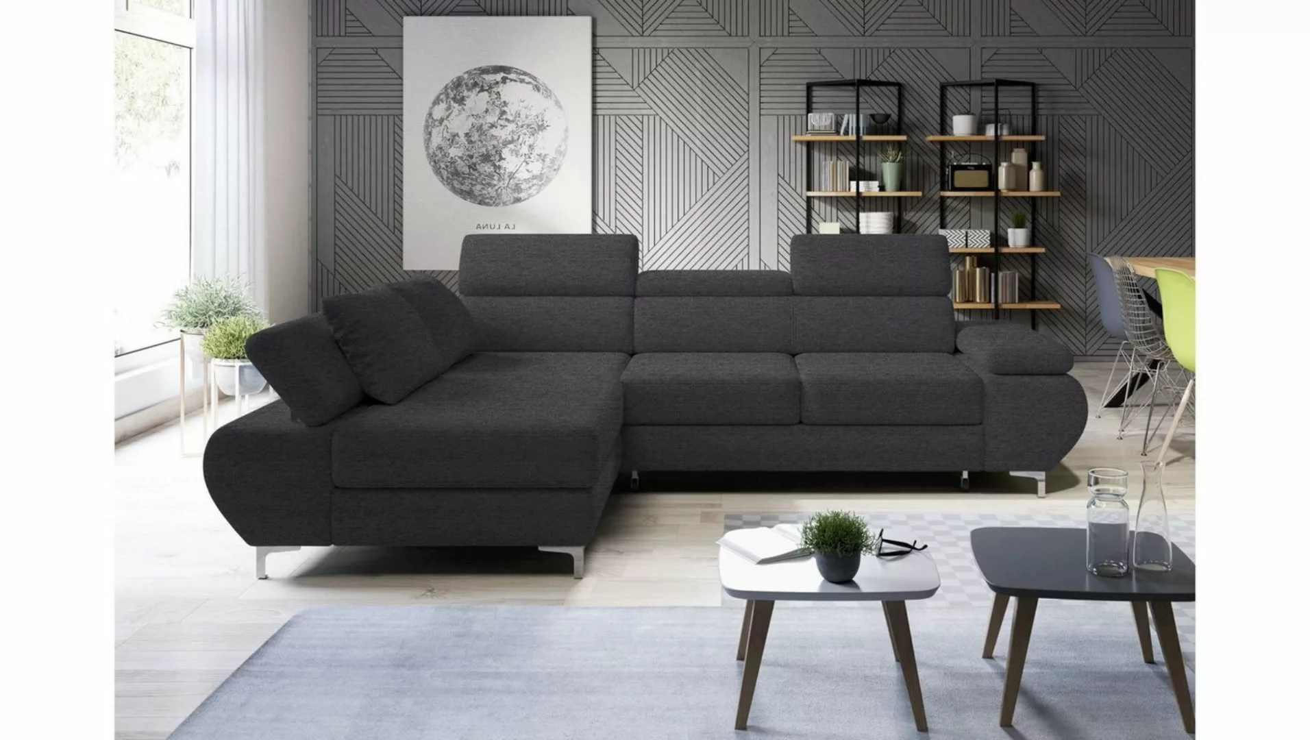 99rooms Ecksofa Flagman Mini, L-Form, Eckcouch, Design günstig online kaufen