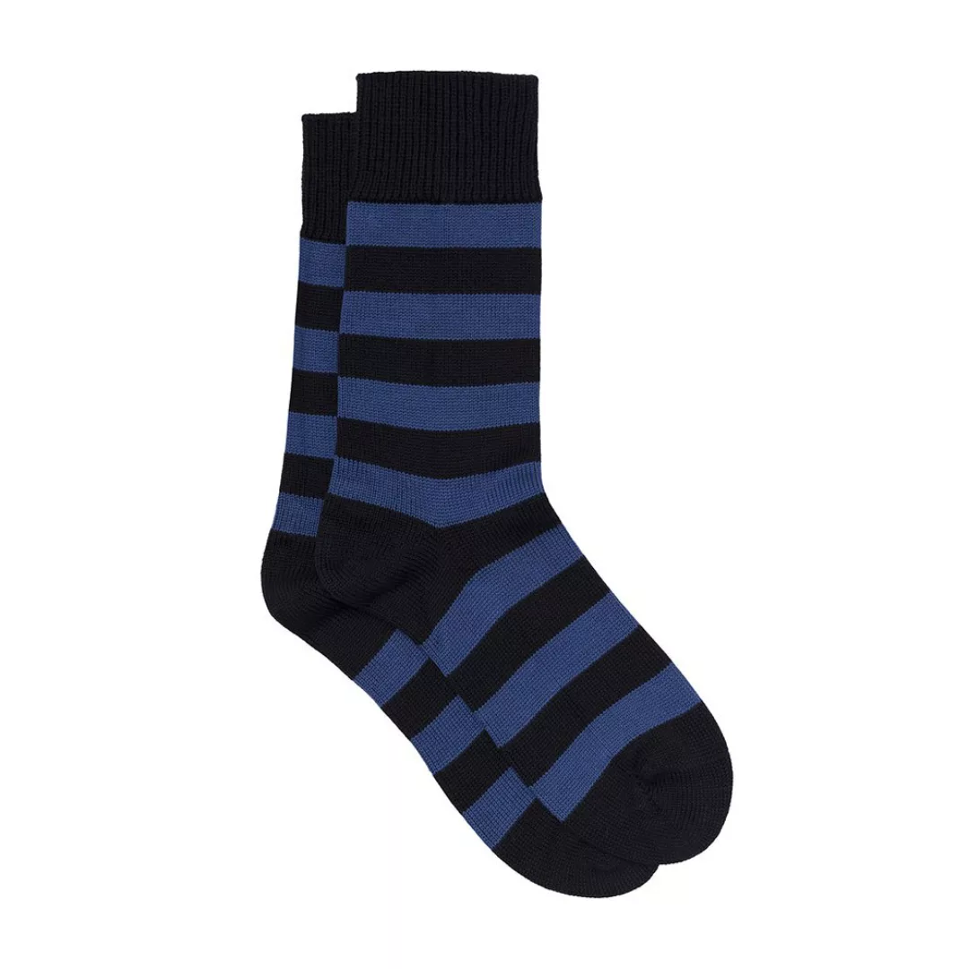Hackett Chunky Rugby Socken M-L Navy / Cobalt günstig online kaufen