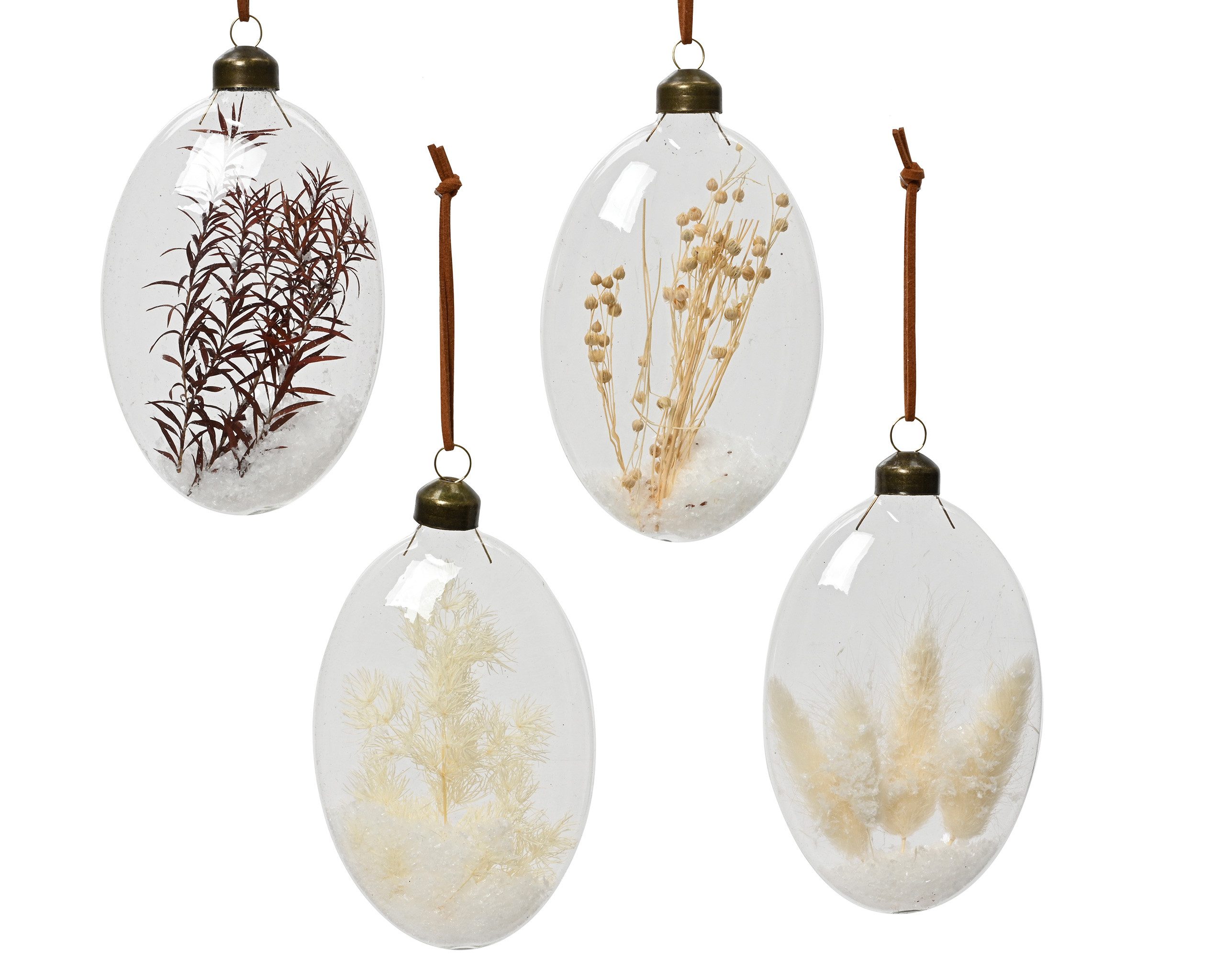 Kaemingk Christbaumschmuck, Weihnachtskugel Glas 13,5cm gefüllt günstig online kaufen