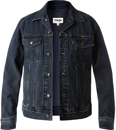 Wrangler Jeansjacke coalblue stone W410YN29H günstig online kaufen