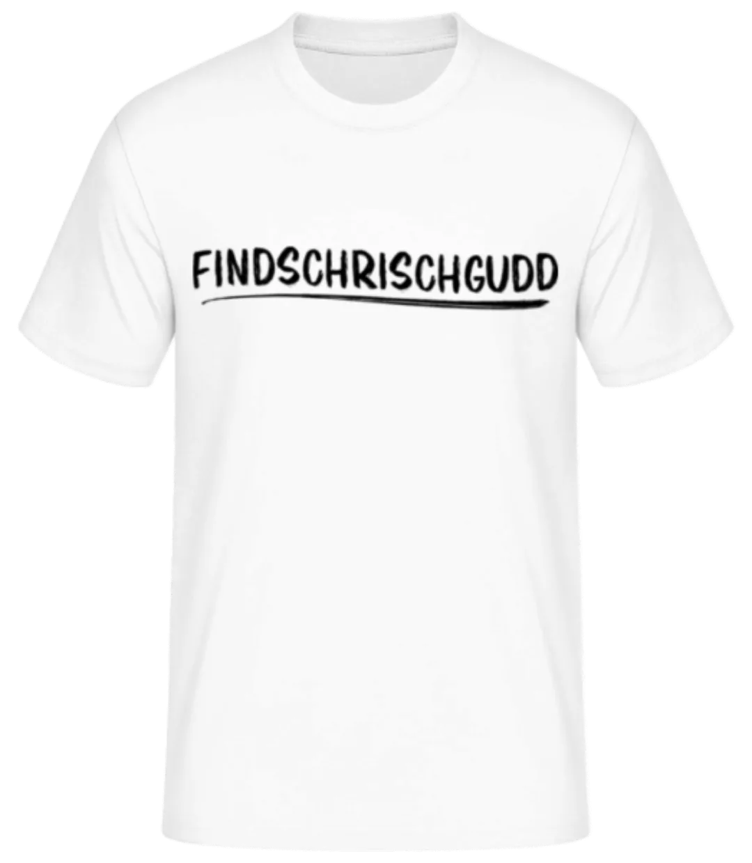 Findschrischgudd · Männer Basic T-Shirt günstig online kaufen