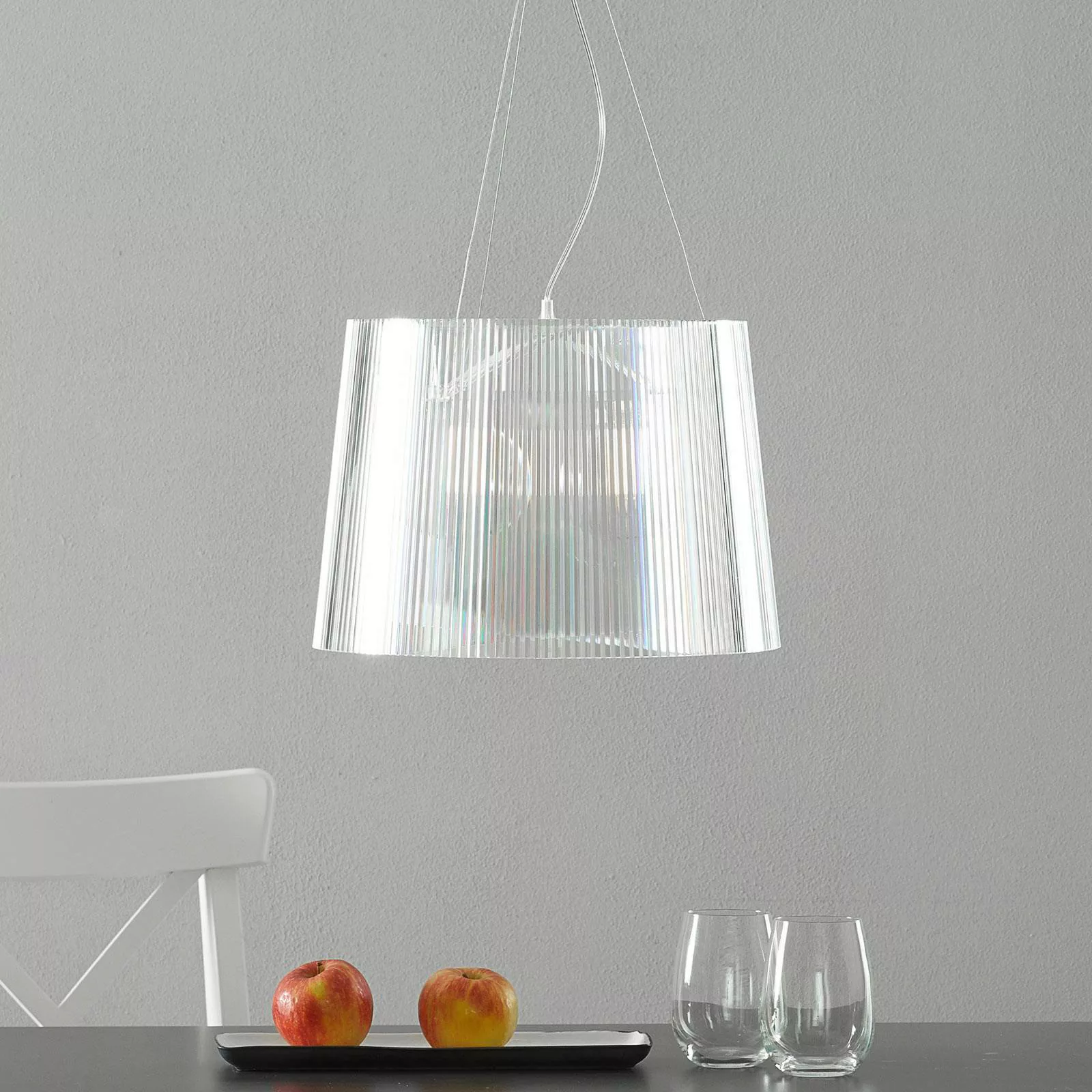 Kartell Gè - LED-Pendellampe, transparent günstig online kaufen