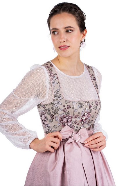 MarJo Dirndl Midi Dirndl 2tlg. - URSI - taupe light/puder günstig online kaufen