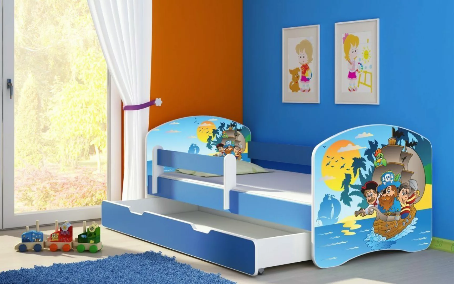 Luxusbetten24 Kinderbett Dream, mit verschiedenen Motiven günstig online kaufen