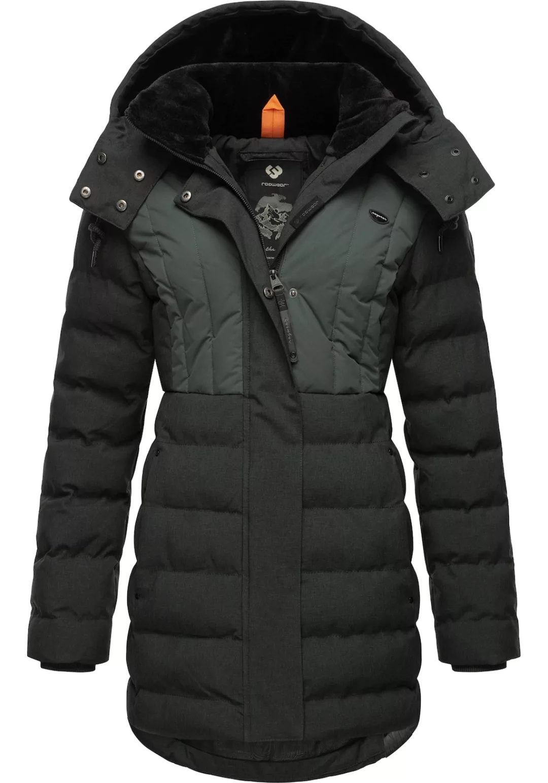Ragwear Winterjacke "Ashanta Block", mit Kapuze, stylischer, gesteppter Win günstig online kaufen