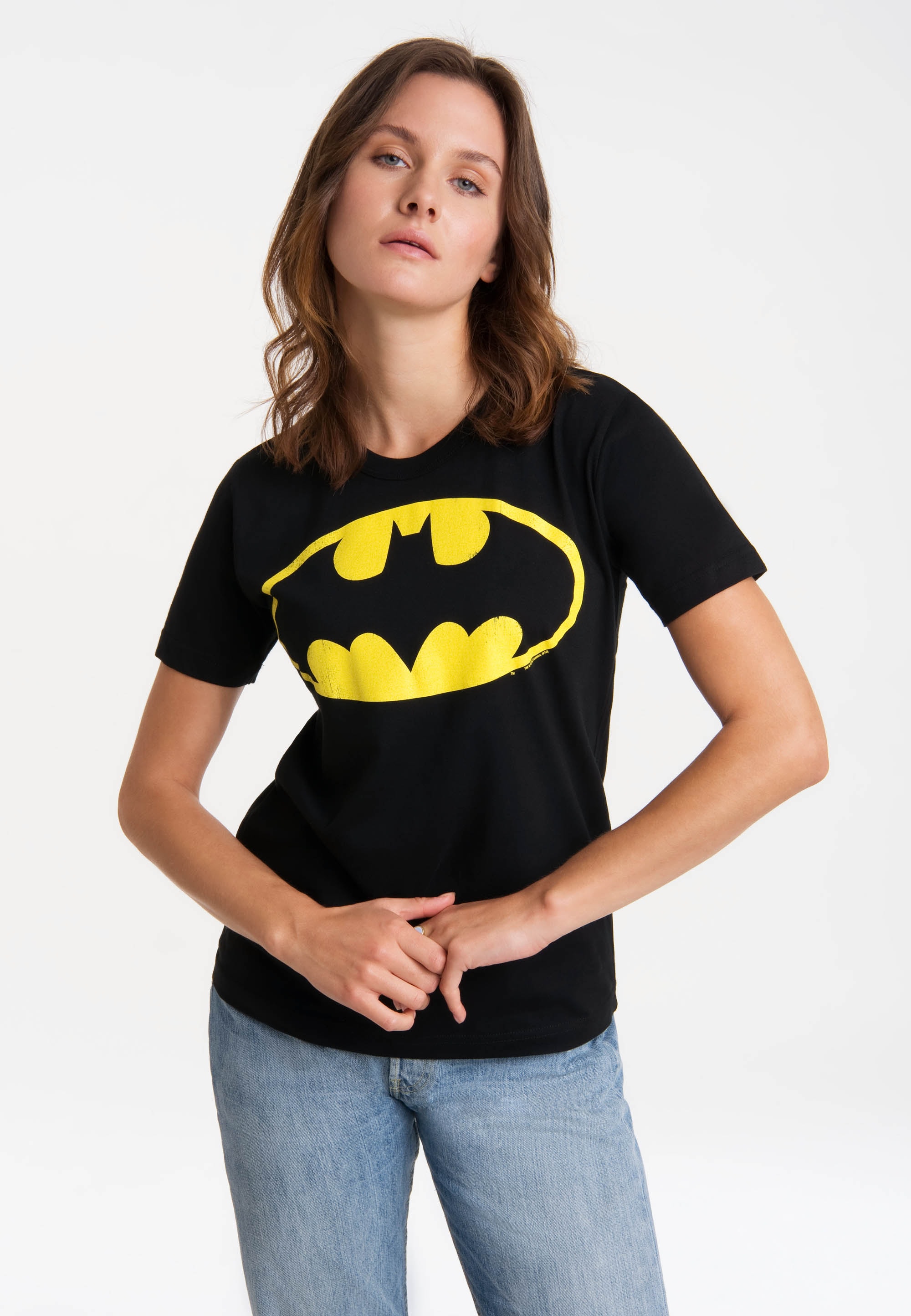 LOGOSHIRT T-Shirt "DC Comics - Batman Logo" günstig online kaufen