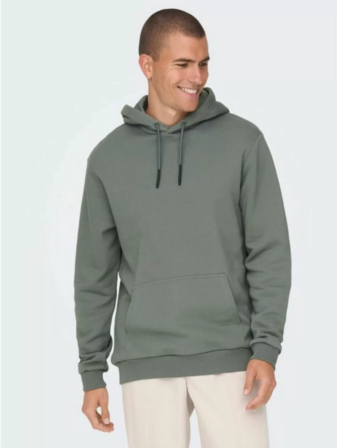 Only & Sons Herren Hoodie Kapuzenpullover ONSCERES günstig online kaufen