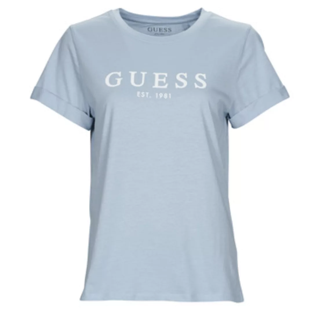 Guess  T-Shirt ES SS GUESS 1981 ROLL CUFF TEE günstig online kaufen