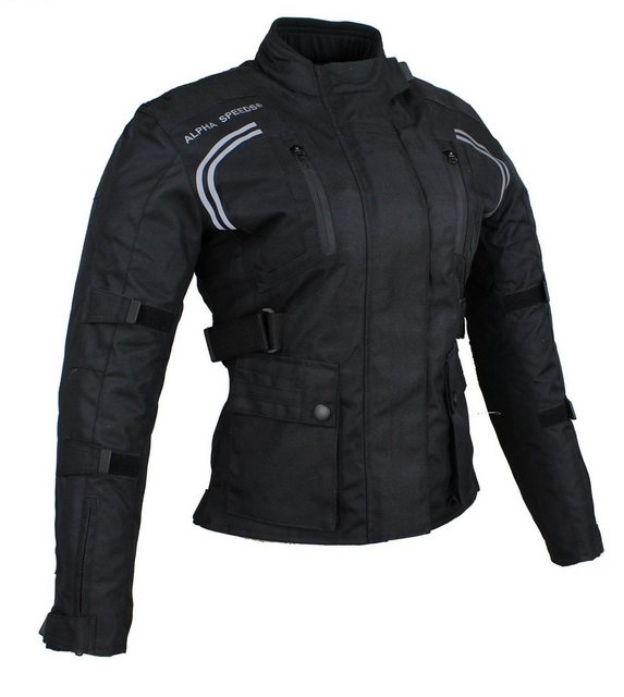 Alpha Speeds Motorradjacke Damen Motorrad Textil Jacke Biker wasserdicht Ja günstig online kaufen