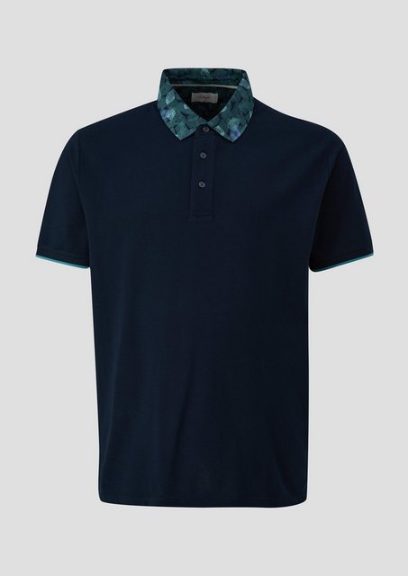 s.Oliver Kurzarmshirt Poloshirt mit Piquéstruktur günstig online kaufen