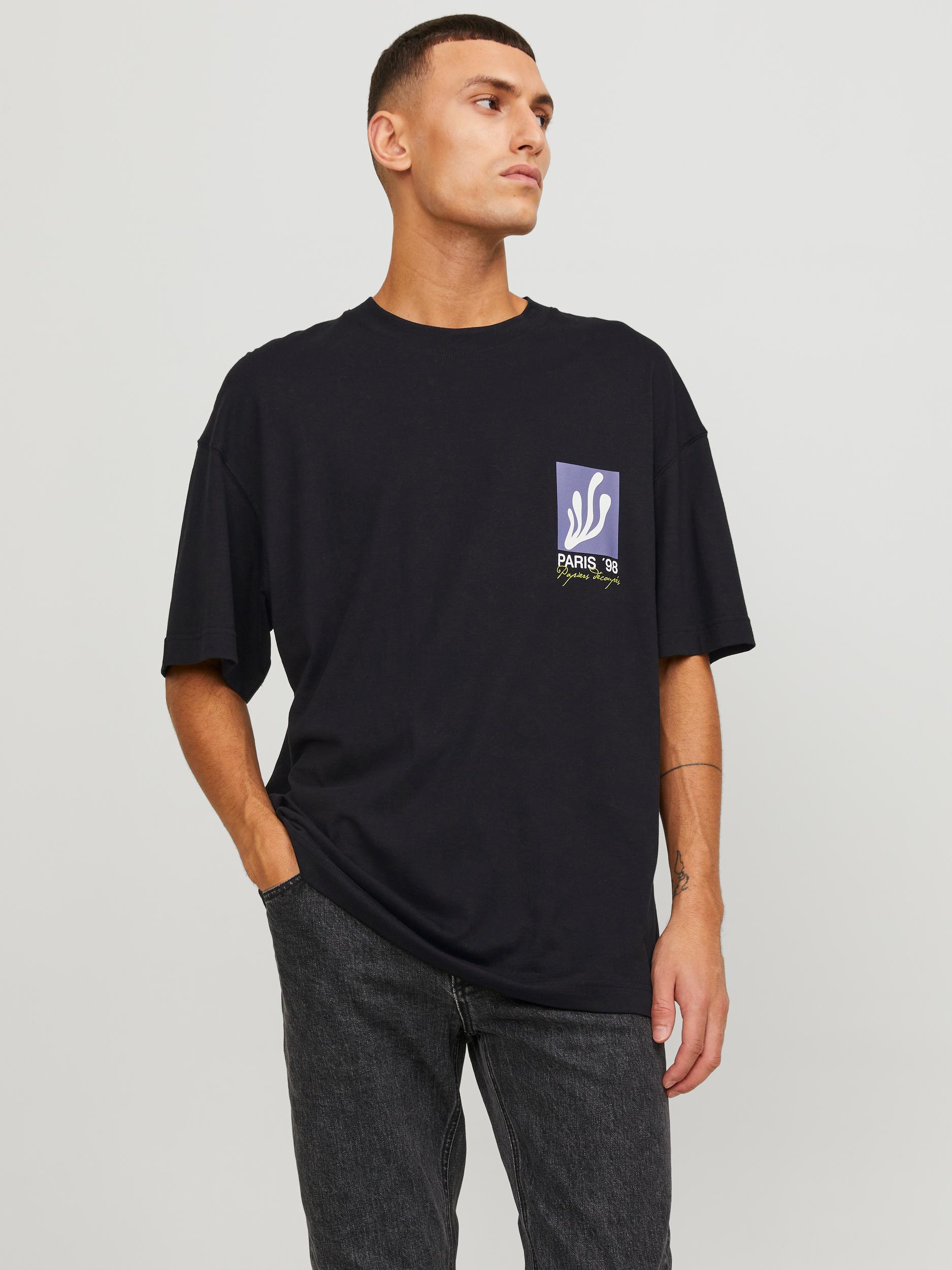 Jack & Jones Kurzarmshirt "JORCAPITAL POSTER TEE SS", mit coolem Print günstig online kaufen