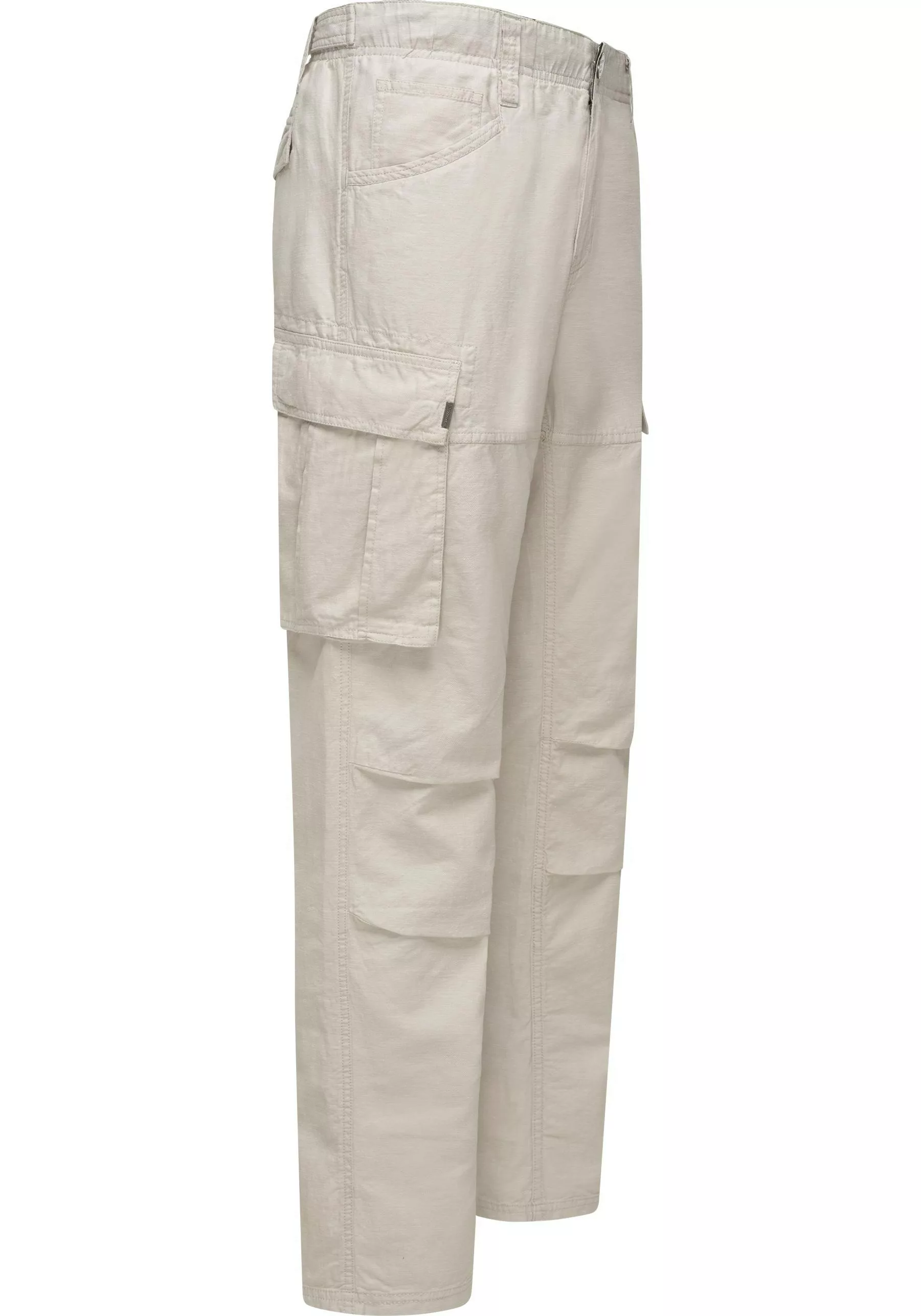 Ragwear Leinenhose "Merly Long Linen", (1 tlg.), Modische lange Cargo-Hose günstig online kaufen