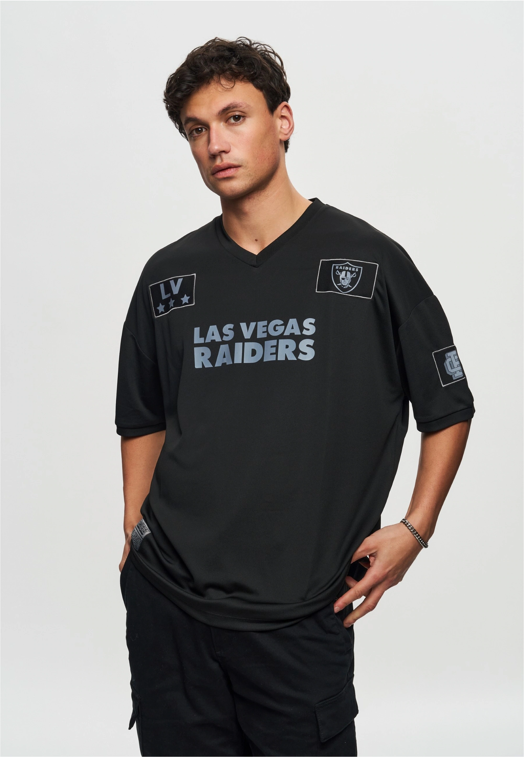 Recovered T-Shirt "NFL Raiders LV 20 Oversized", im zeitlosen Design günstig online kaufen