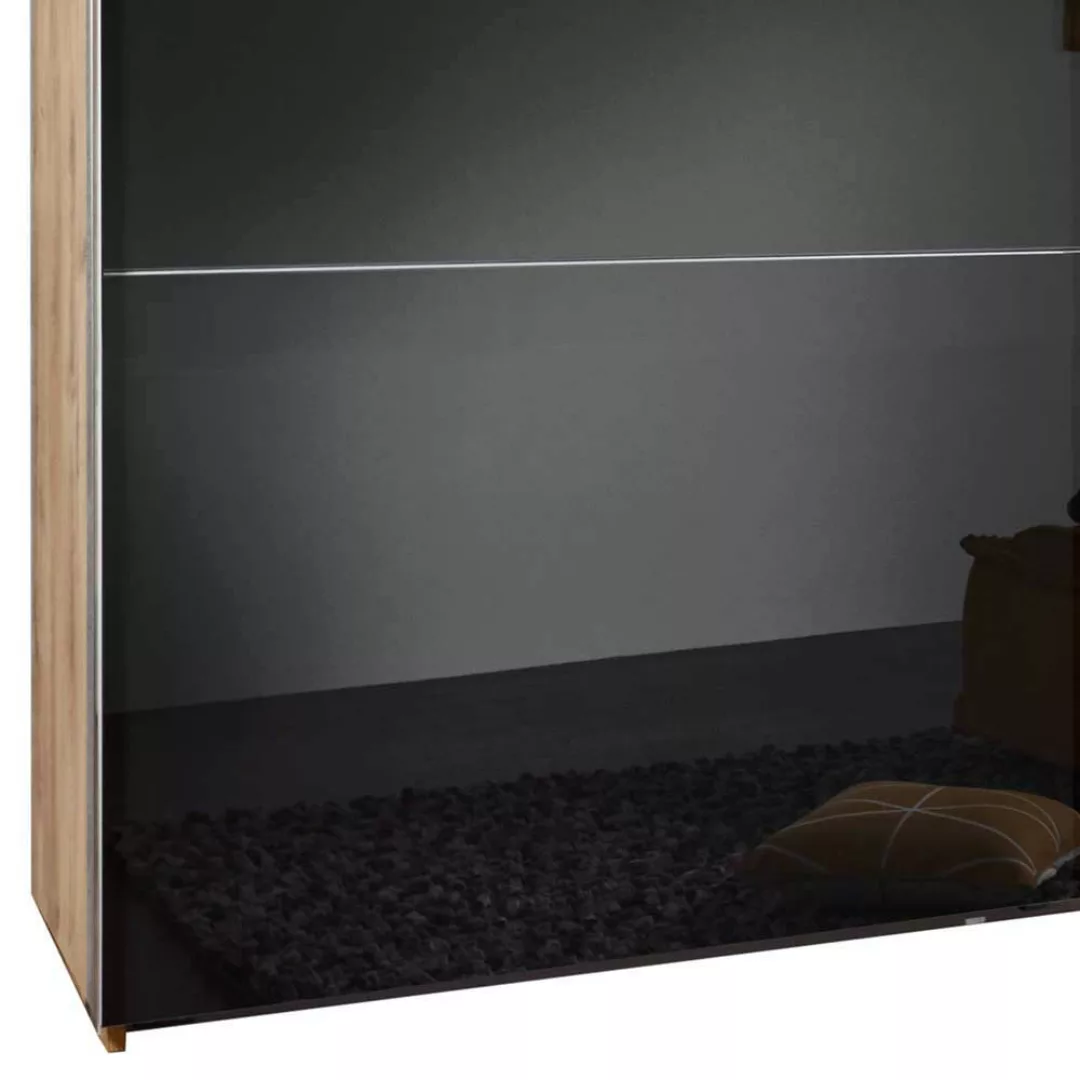 Moderner Schlafzimmerkleiderschrank mit Dreh- und Schiebetüren 300 cm breit günstig online kaufen