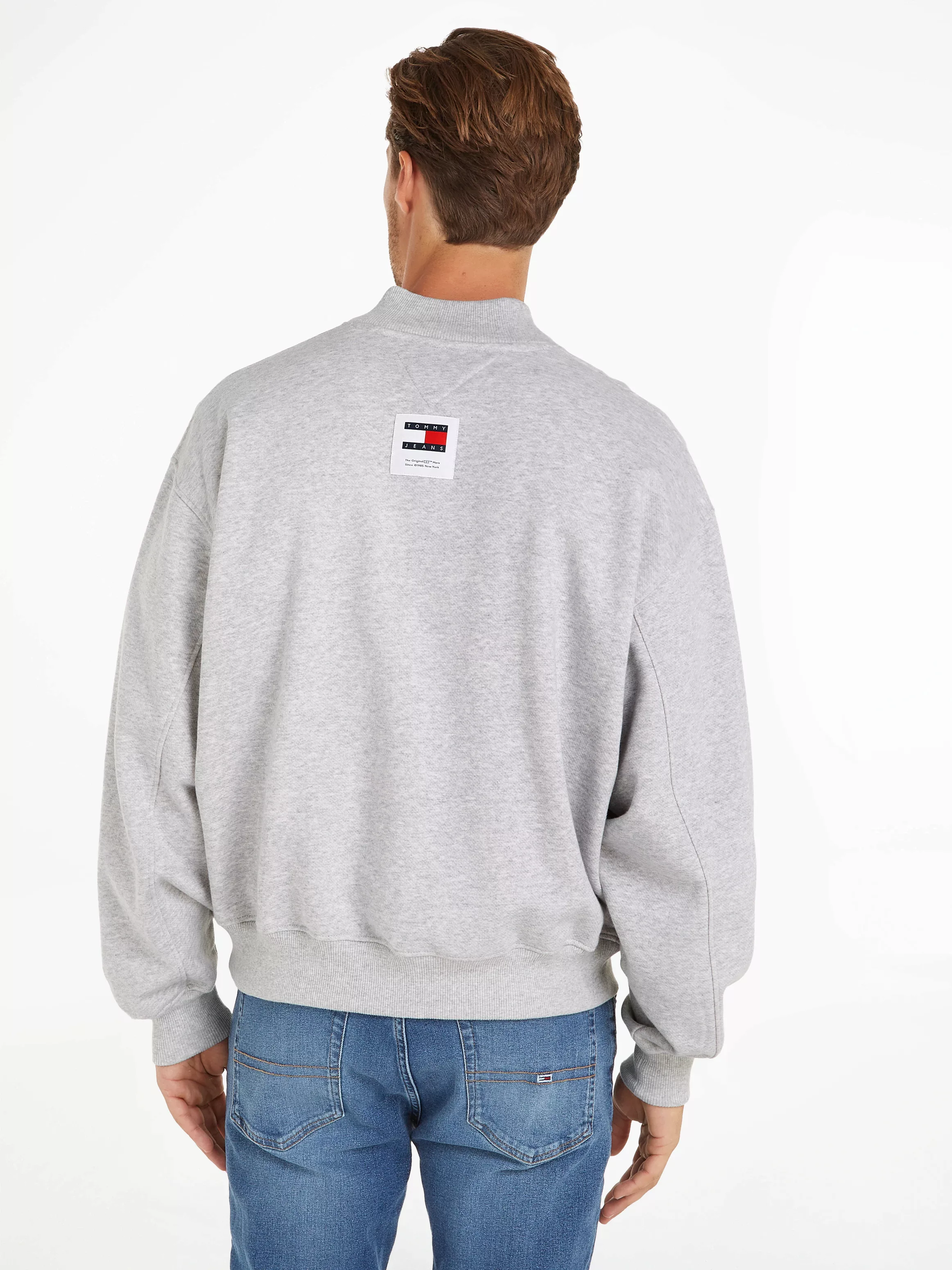 Tommy Jeans Sweater "TJM BOXY N CLSCS BOMBER EXT", mit Reißverschluss günstig online kaufen