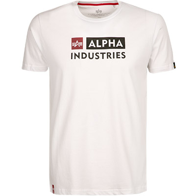 Alpha Industries T-Shirt "ALPHA INDUSTRIES Men - T-Shirts Alpha Block-Logo günstig online kaufen