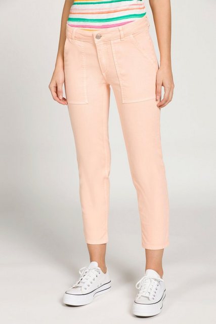 Gina Laura Stretch-Hose 7/8-Jeans weites Bein aufgesetzte Taschen günstig online kaufen