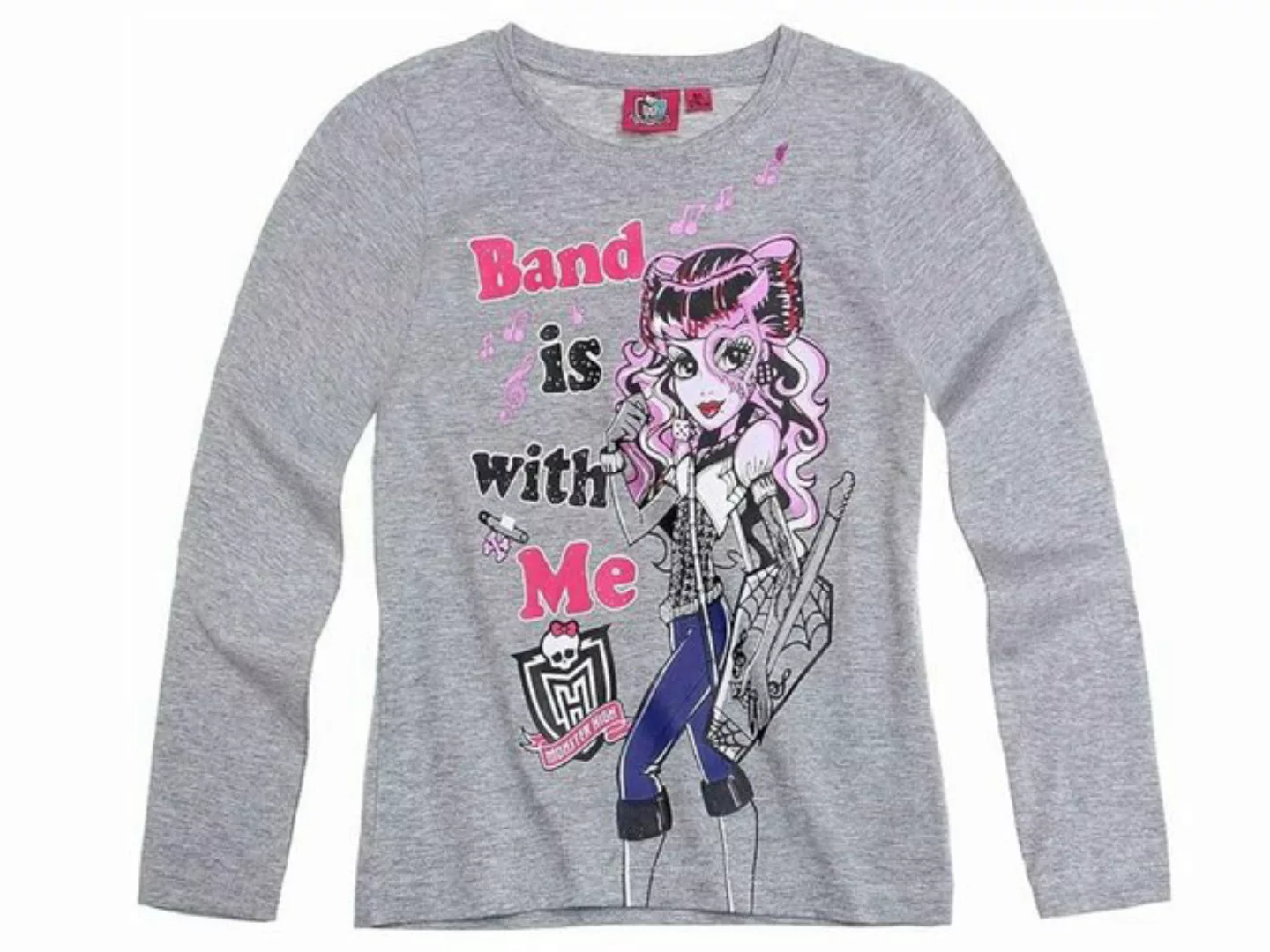 Monster High Langarmshirt in verschiedenen Designs günstig online kaufen