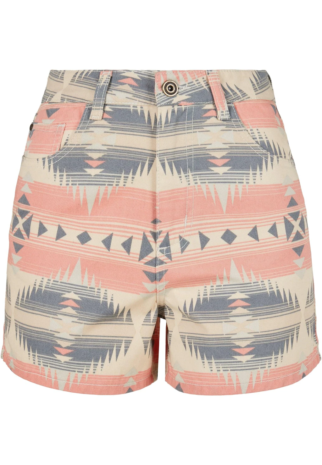 URBAN CLASSICS Stoffhose "Urban Classics Damen Ladies Inka Highwaist Shorts günstig online kaufen