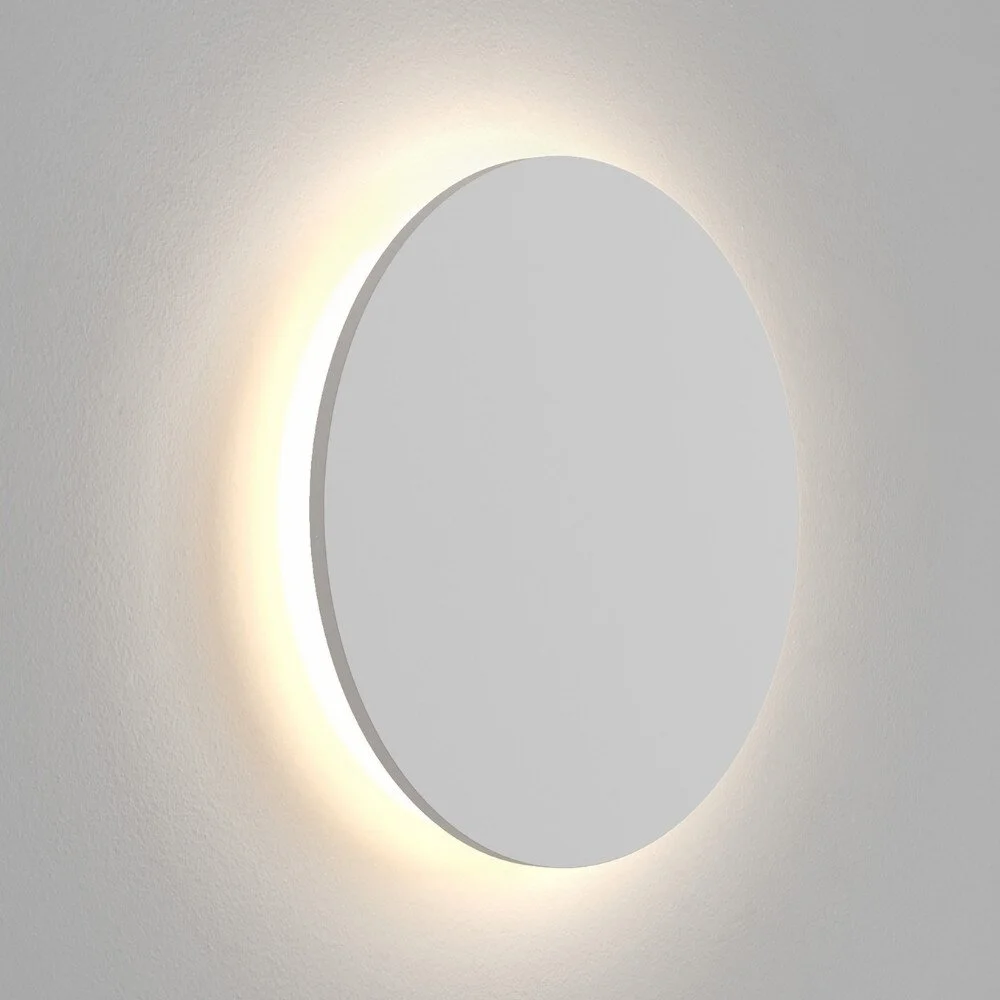 LED Wandleuchte Eclipse in Weiß 16,4W 674lm 2700K 350mm günstig online kaufen