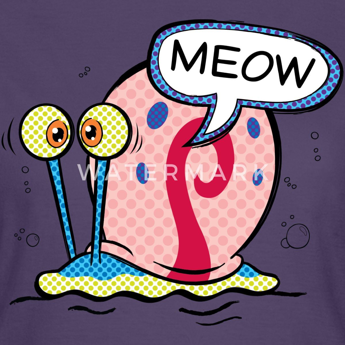 Spreadshirt T-Shirt SpongeBob Schwammkopf Gary Die günstig online kaufen