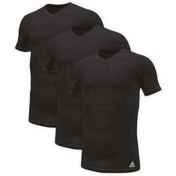 adidas  T-Shirt T-Shirt Kurzarmshirt mit V-Ausschnitt 3er Pack günstig online kaufen