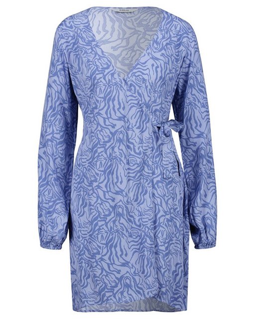Envii Sommerkleid Damen Wickelkleid ENKELLY LS DRESS AOP 6696 (1-tlg) günstig online kaufen